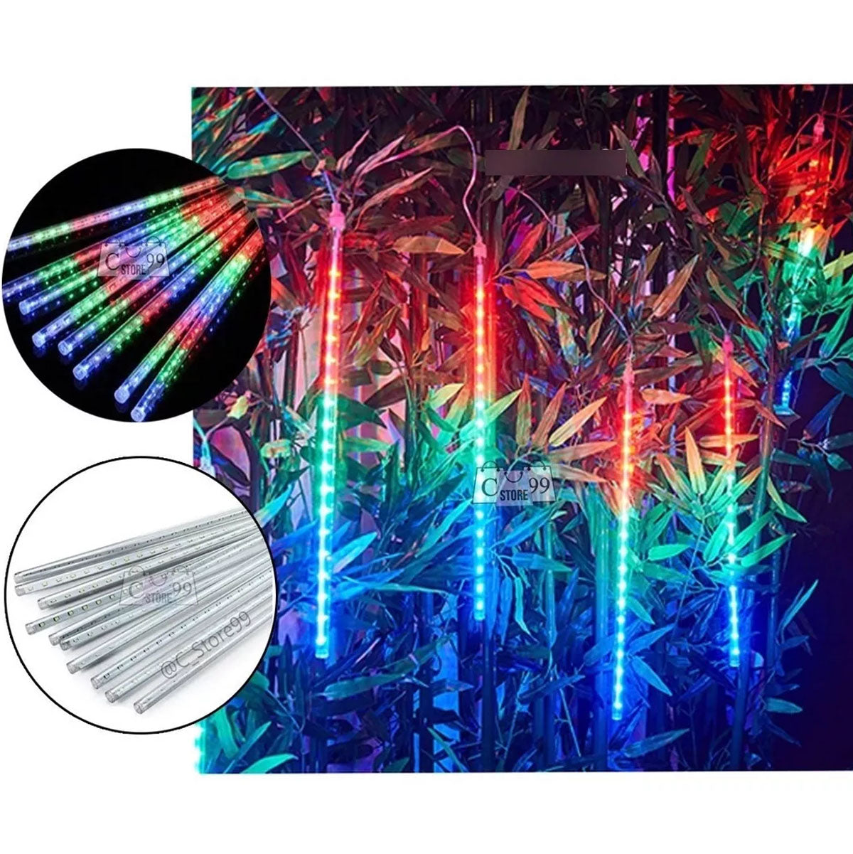 Instalación Navidad Led Lagrima