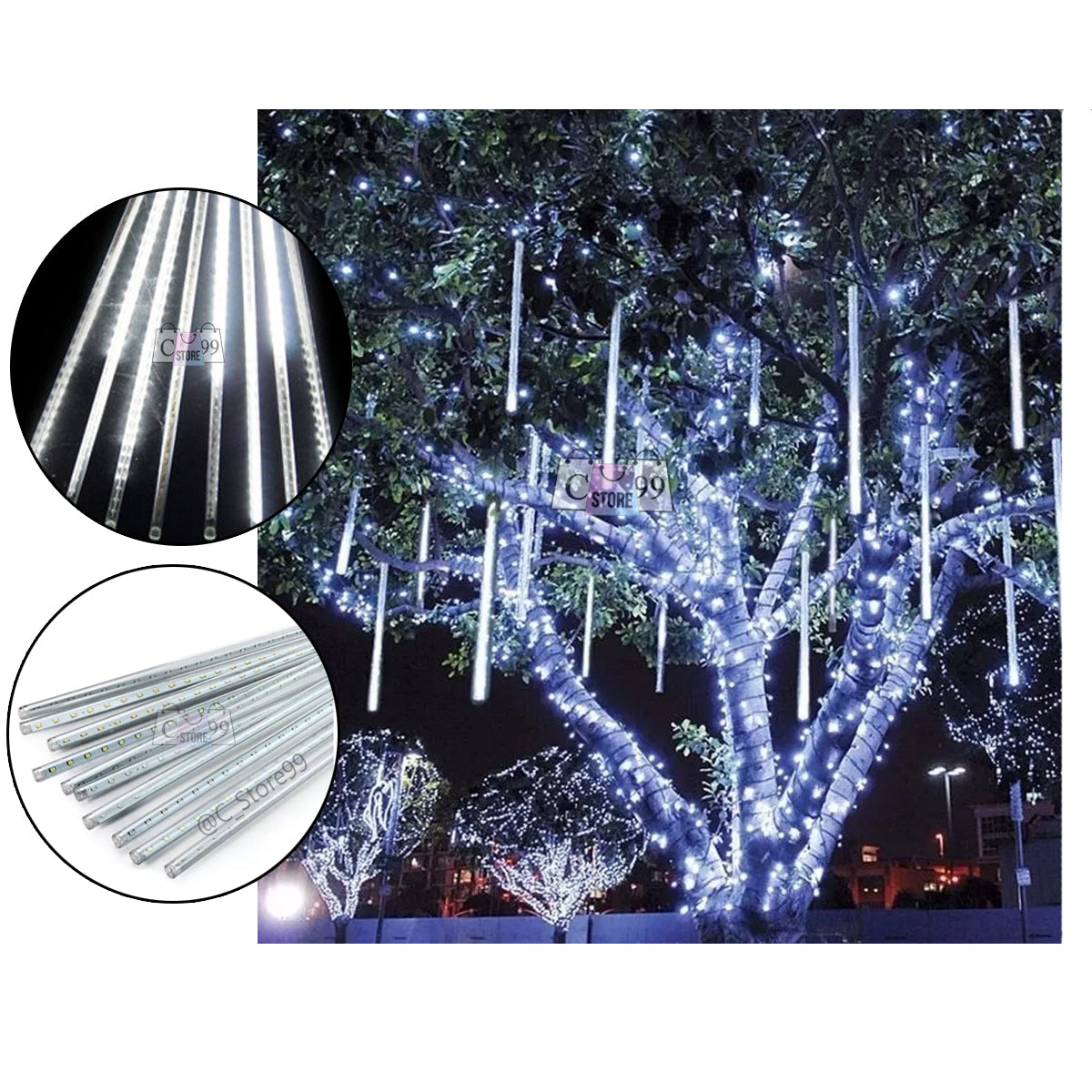 Instalación Navidad Led Lagrima