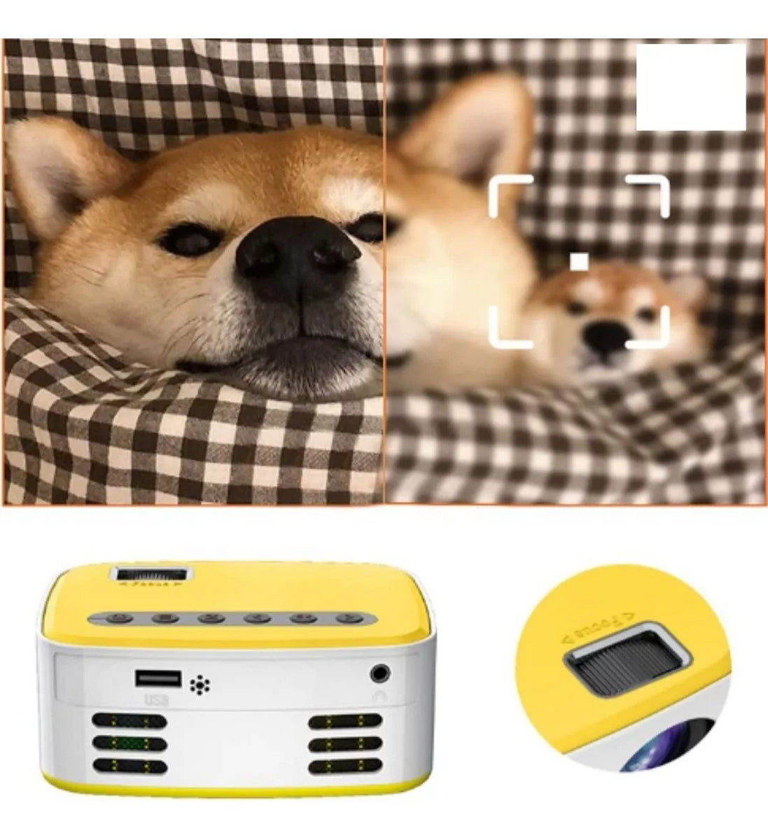 Mini Proyector Portatil