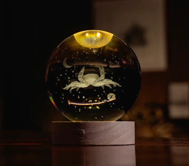 Esfera de Cristal Signo Zodiacal