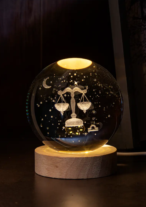 Esfera de Cristal Signo Zodiacal