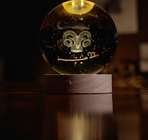 Esfera de Cristal Signo Zodiacal