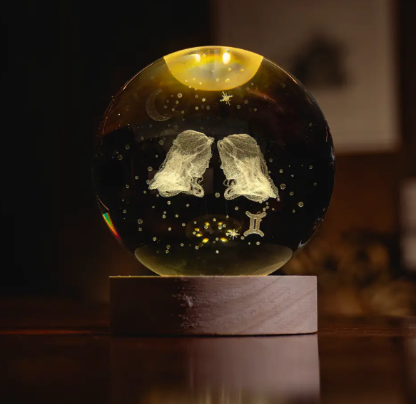 Esfera de Cristal Signo Zodiacal