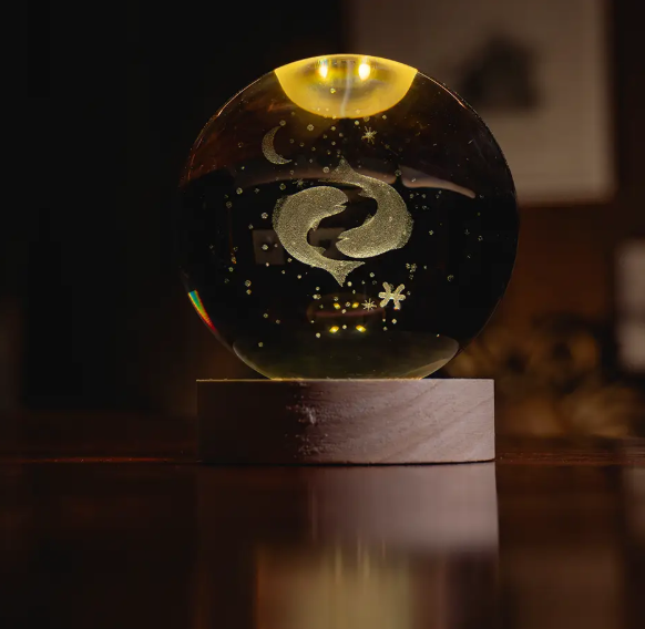 Esfera de Cristal Signo Zodiacal